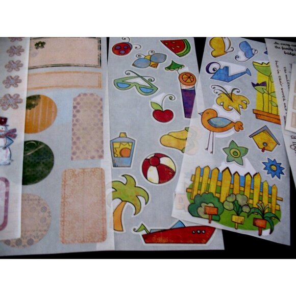 Lot of Stickers, Great Lengths, Summer, Autumn, Winter, Jewel, Spring, Titles. - Picture 7 of 9